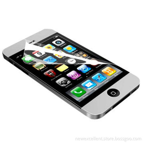 Clear Screen Protector for iPhone 5, Made of Latest Material with Clear Dazzling Effect